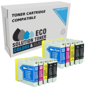 Kit 10 Cartucce LC1000 Compatibili Brother