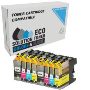 Kit 10 Cartucce LC123 Compatibili Brother